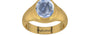 Gold Ceylon Blue Sapphire Ring Fine Quality (R7)