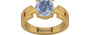 Gold Ceylon Blue Sapphire Ring Fine Quality (R8)