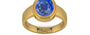 Gold Ceylon Blue Sapphire Ring Limited Quality (R3)