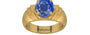 Gold Ceylon Blue Sapphire Ring Limited Quality (R4)