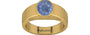Gold Ceylon Blue Sapphire Ring Prime Quality (R10)