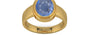 Gold Ceylon Blue Sapphire Ring Prime Quality (R3)