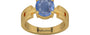 Gold Ceylon Blue Sapphire Ring Prime Quality (R8)