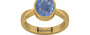 Gold Ceylon Blue Sapphire Ring Prime Quality (R9)