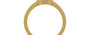Gold Ceylon Blue Sapphire Ring Rare Quality (R8)