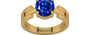 Gold Ceylon Blue Sapphire Ring Rare Quality (R8)