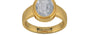 Gold Ceylon White Sapphire Ring Fine Quality (R3)