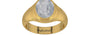 Gold Ceylon White Sapphire Ring Fine Quality (R7)