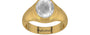 Gold Ceylon White Sapphire Ring Limited Quality (R7)