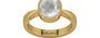 Gold Ceylon White Sapphire Ring Limited Quality (R9)