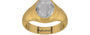 Gold Ceylon White Sapphire Ring Prime Quality (R7)