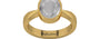 Gold Ceylon White Sapphire Ring Prime Quality (R9)
