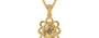 Gold Ceylon Yellow Sapphire Pendant Fine Quality (P3)