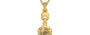 Gold Ceylon Yellow Sapphire Pendant Fine Quality (P6)