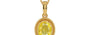 Gold Ceylon Yellow Sapphire Pendant Limited Quality (P7)