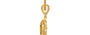Gold Ceylon Yellow Sapphire Pendant Rare Quality (P3)