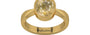 Gold Ceylon Yellow Sapphire Ring Fine Quality (R9)