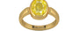 Gold Ceylon Yellow Sapphire Ring Limited Quality (R6)