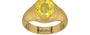 Gold Ceylon Yellow Sapphire Ring Limited Quality (R7)