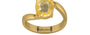 Gold Ceylon Yellow Sapphire Ring Prime Quality (R2)