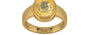 Gold Ceylon Yellow Sapphire Ring Prime Quality (R3)