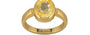 Gold Ceylon Yellow Sapphire Ring Prime Quality (R6)