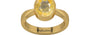 Gold Ceylon Yellow Sapphire Ring Prime Quality (R9)