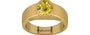 Gold Ceylon Yellow Sapphire Ring Rare Quality (R10)