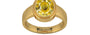 Gold Ceylon Yellow Sapphire Ring Rare Quality (R3)