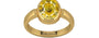 Gold Ceylon Yellow Sapphire Ring Rare Quality (R6)