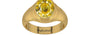 Gold Ceylon Yellow Sapphire Ring Rare Quality (R7)