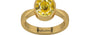 Gold Ceylon Yellow Sapphire Ring Rare Quality (R9)