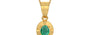 Gold Emerald Pendant Limited Quality (P11)