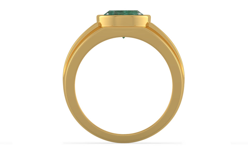 Gold Emerald Ring Fine Quality (R1)