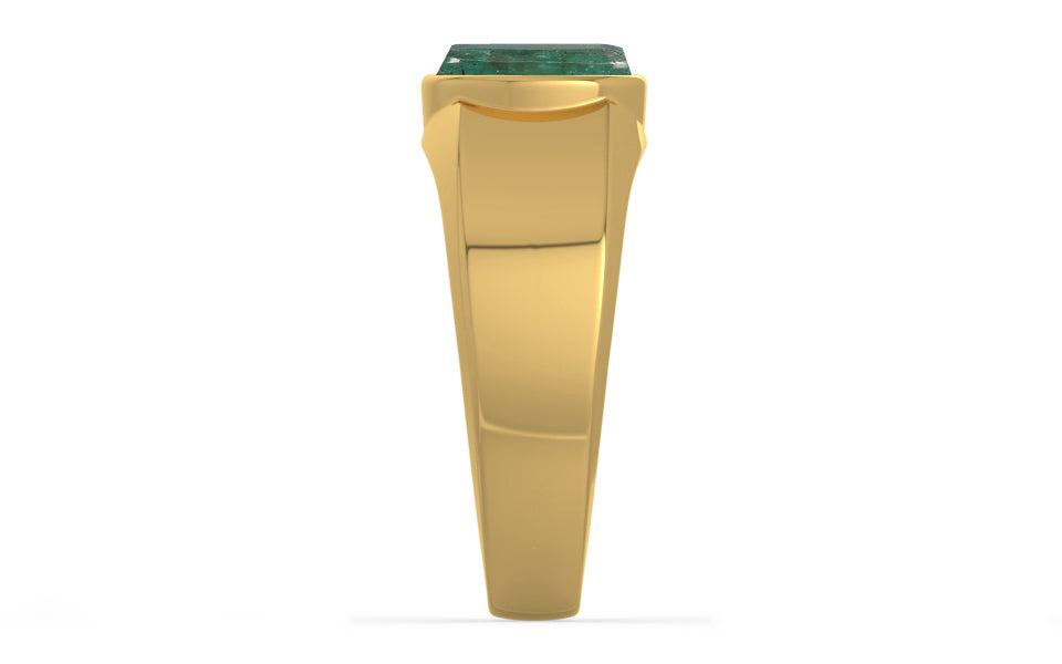 Gold Emerald Ring Fine Quality (R10)