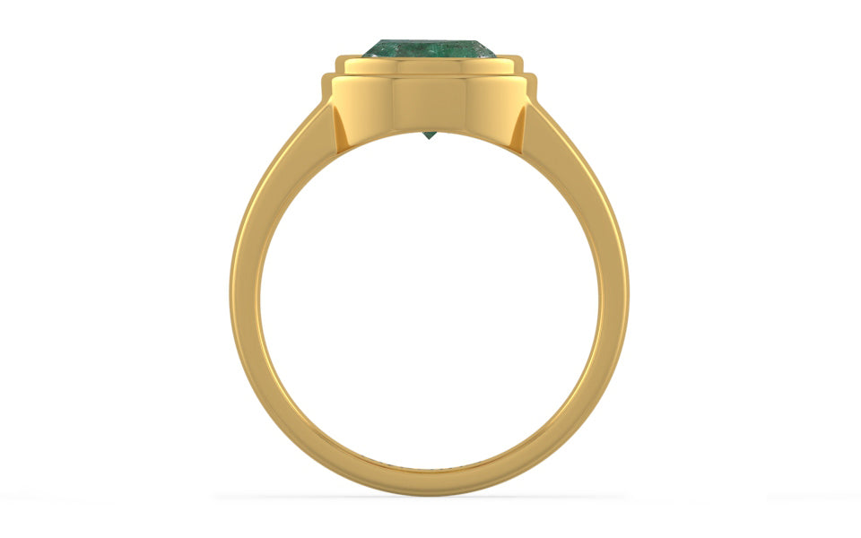 Gold Emerald Ring Fine Quality (R3)