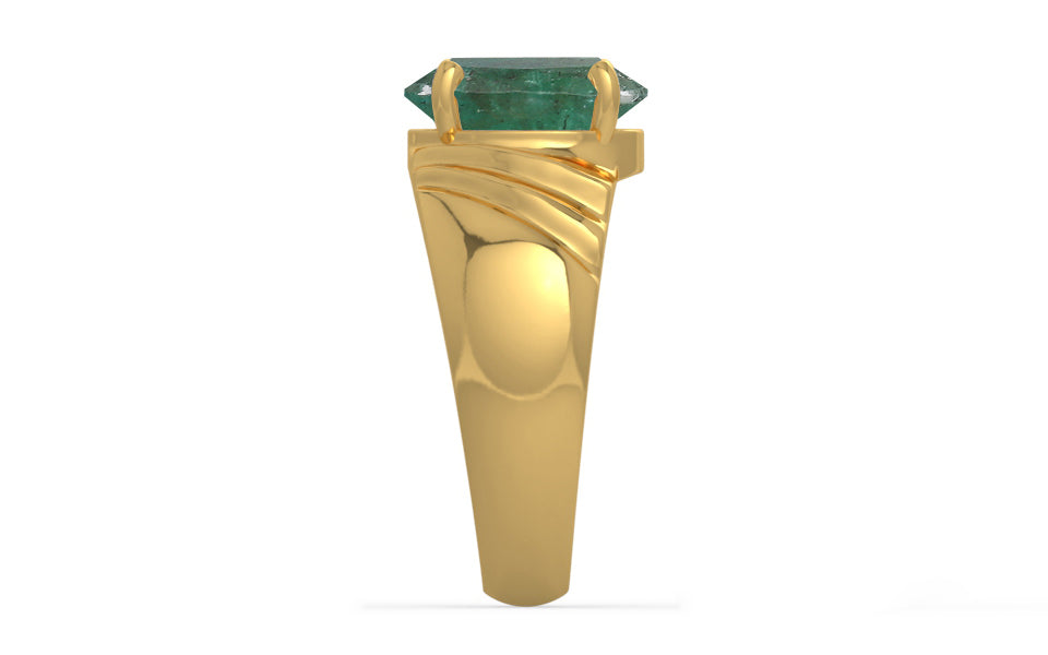 Gold Emerald Ring Fine Quality (R4)