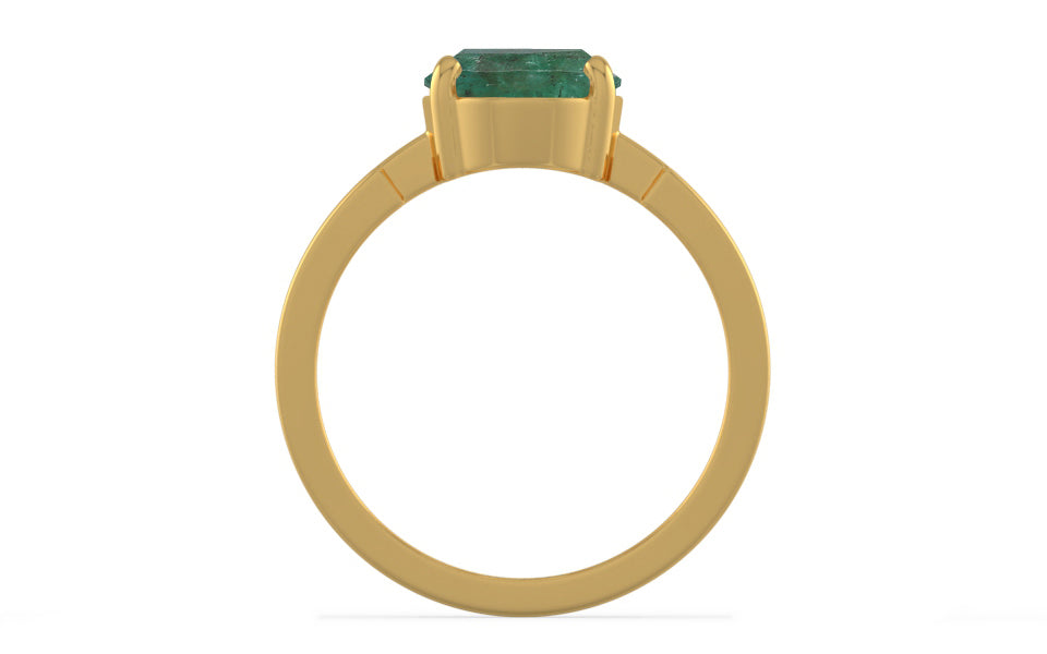 Gold Emerald Ring Fine Quality (R8)