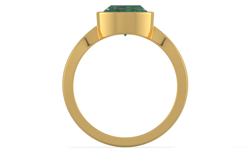 Gold Emerald Ring Fine Quality (R9)