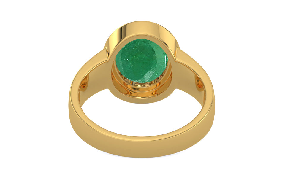 Gold Emerald Ring Limited Quality (R3)