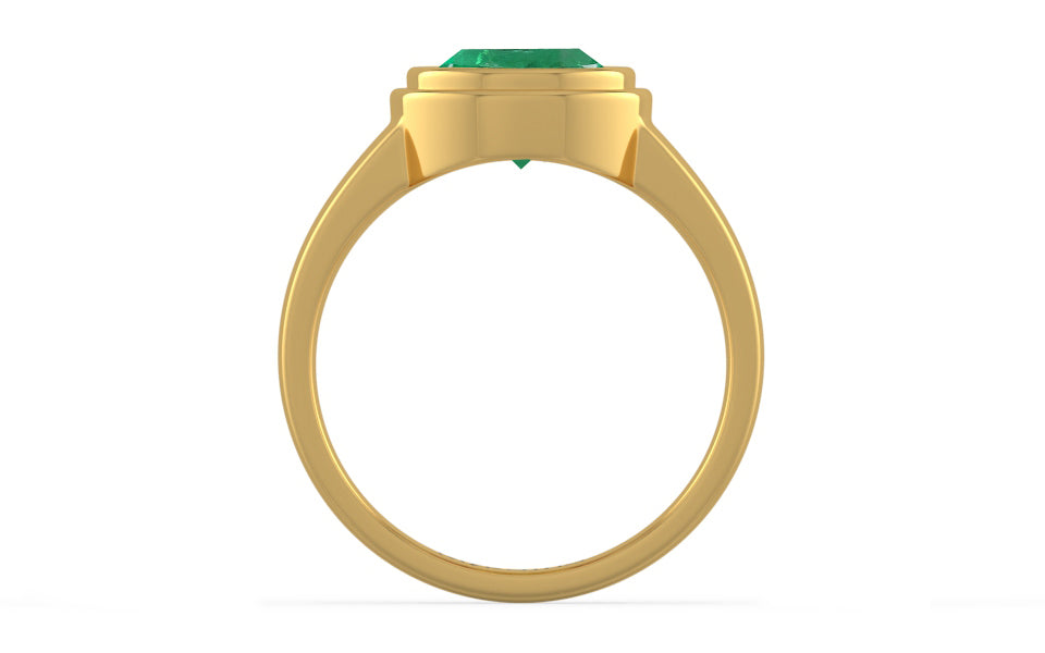 Gold Emerald Ring Limited Quality (R3)