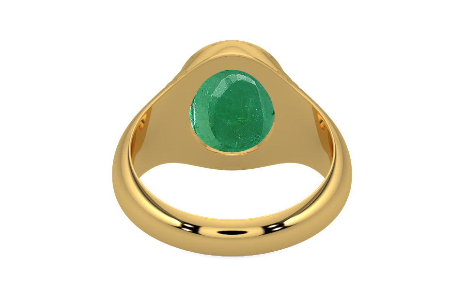Gold Emerald Ring Limited Quality (R7)