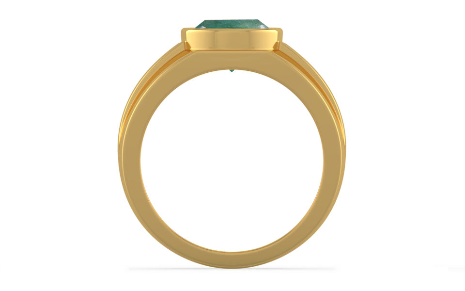 Gold Emerald Ring Prime Quality (R1)