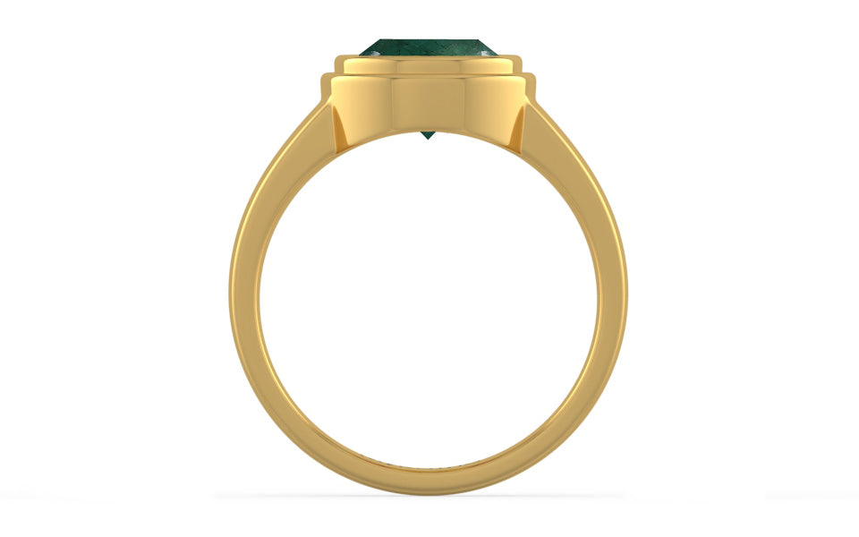 Gold Emerald Ring Prime Quality (R3)