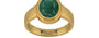 Gold Emerald Ring Prime Quality (R3)