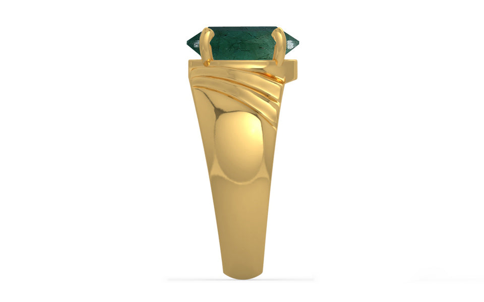 Gold Emerald Ring Prime Quality (R4)