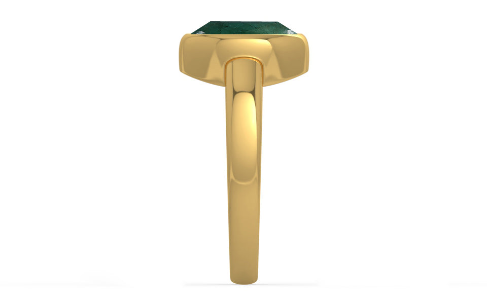 Gold Emerald Ring Prime Quality (R6)