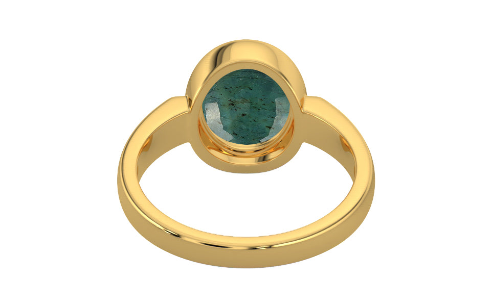 Gold Emerald Ring Prime Quality (R6)