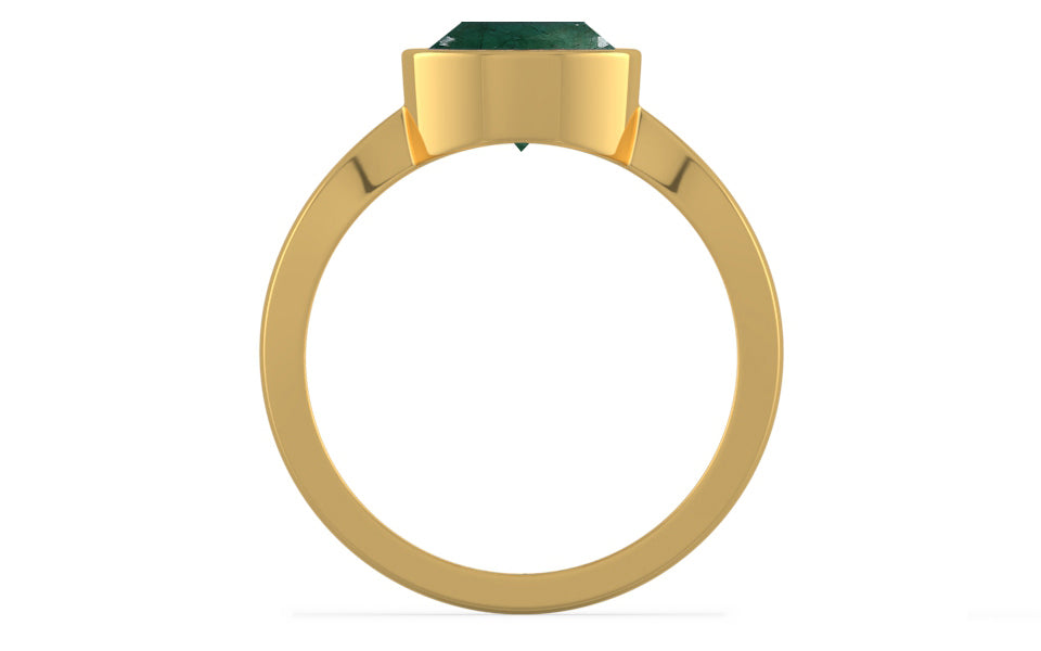 Gold Emerald Ring Prime Quality (R9)