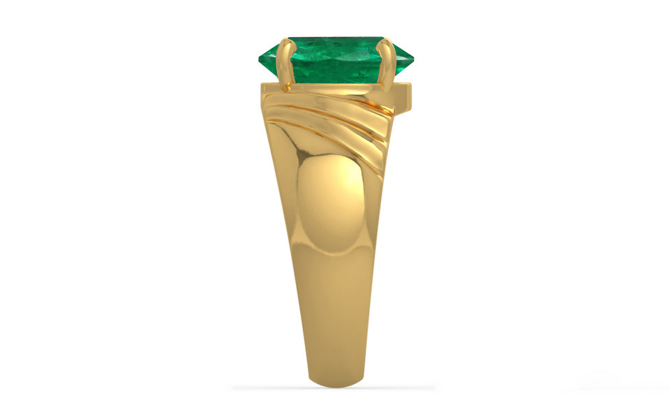 Gold Emerald Ring Rare Quality (R4)